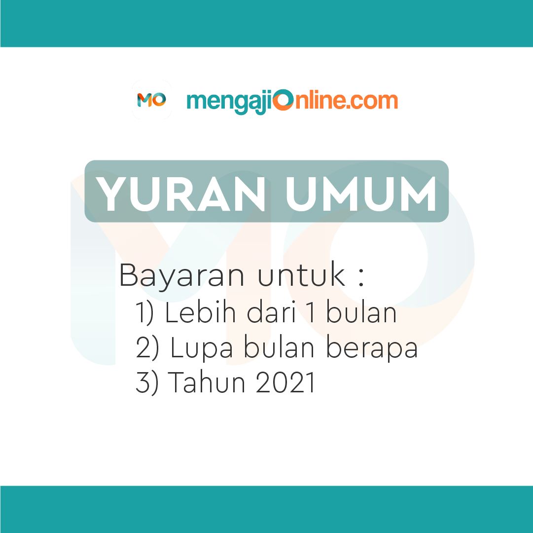 01-YURAN BULANAN UMUM