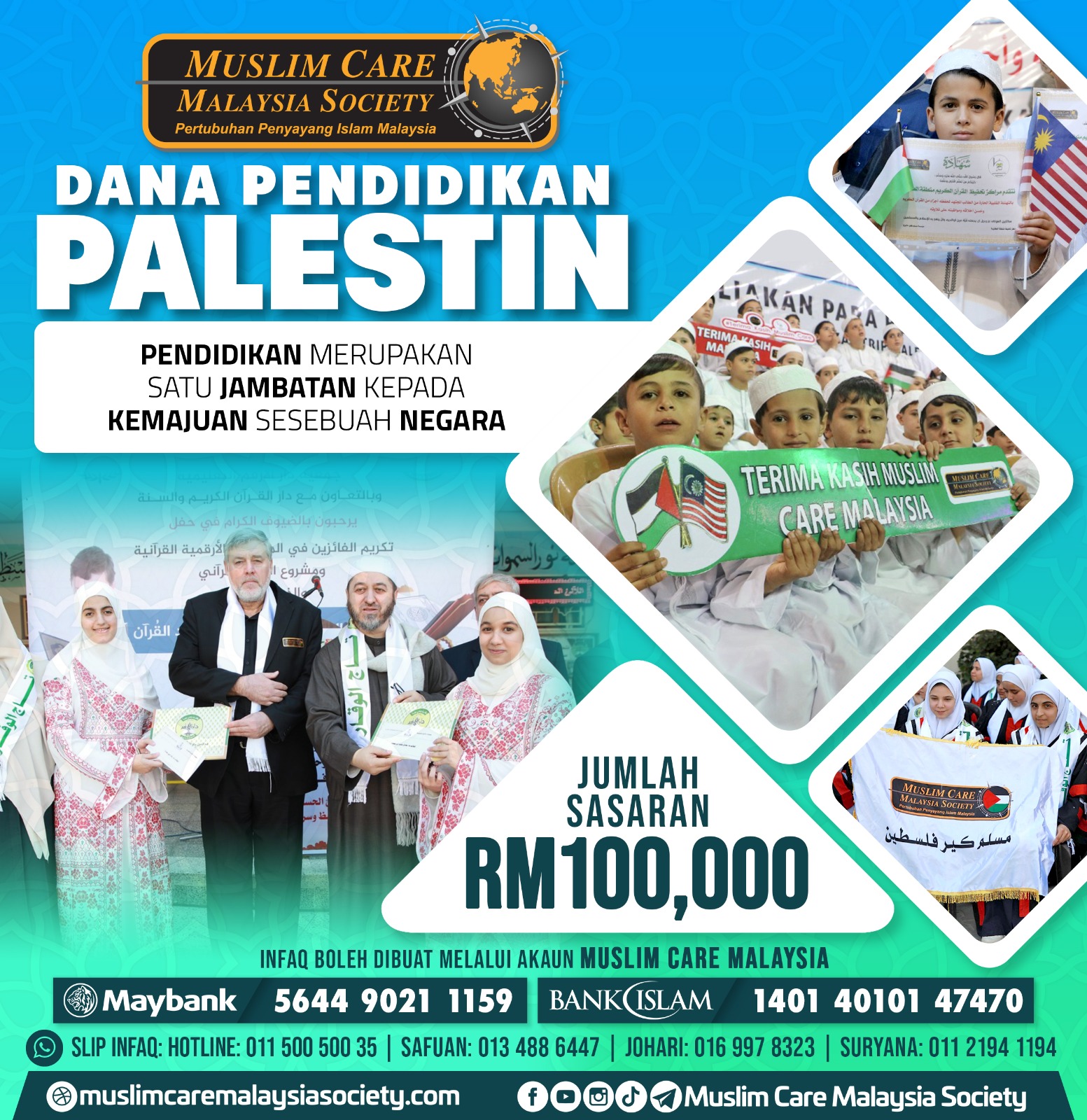 DANA PENDIDIKAN PALESTINE